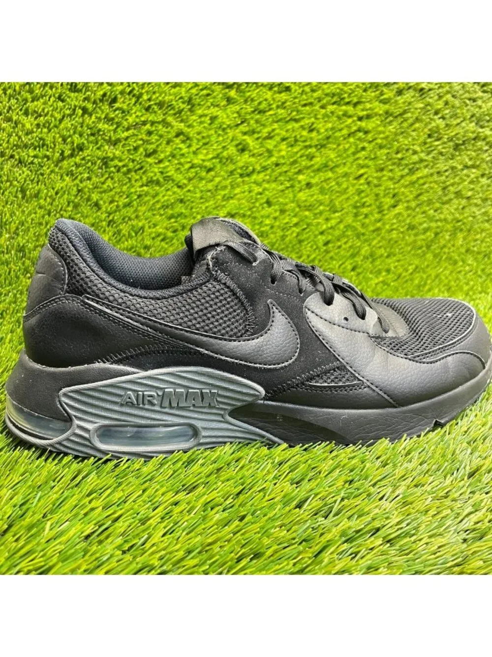 Nike Air Max Excee Mens Size 11.5 Black Athletic Running Walking Shoes Sneakers